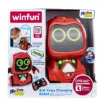 Robotel interactiv Winfun cu telecomandă, înregistrare și redare voce