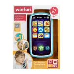 Smartphone interactiv pentru bebelusi Winfun cu sunete si lumini, 6+ luni