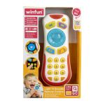 Telecomanda interactiva Winfun pentru bebelusi, cu sunete si lumini