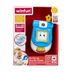 Telefon interactiv cu clapetă și sunete Winfun pentru bebeluși 3 luni+