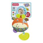Zornăitoare girafă Winfun cu jucărie de dentiție, multicolor, 0+ luni