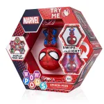 Figurina WOW! PODS Spider-Man Marvel cu lumini UV si senzor IR