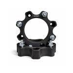 Distantier ATV 30 mm 4x156 centrare 131.2 cu 8 piulite M10x1.25 set 2 bucati aluminiu forjat negru Cod: DST8007