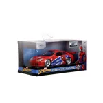 Masinuta metalica Spider-Man Porsche 911 GT3 RS, scara 1:32