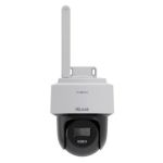 Camera IP Wi-Fi rotativa PT HiLook, 4MP, IR 30m, Microfon, Difuzor, Auto-Tracking, slot microSD, IP66 - PTZ-N2C400I-W(W) SafetyGuard Surveillance