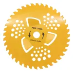 Disc motocoasă 40T cu vidia și aripioare 255x25,4x1,5 mm Rotor