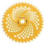 Disc motocoasă 40T cu VIDIA, tip oală ondulat, 255x25,4x1,5 mm Rotor