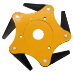 Disc motocoasă tip stea 5T Rotor pentru vegetație densă, prindere 25,4 mm
