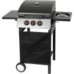 Grătar pe gaz Strend Pro Valencia BBQ cu 2+1 arzătoare și termometru