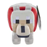 Figurina de plus Minecraft Lup 20 cm, jucarie moale Mattel