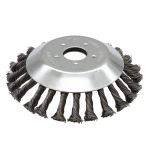 Perie de sârmă pentru motocoasă 150 mm, curățare intensă, ROTOR