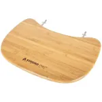 Polita laterala din bambus pentru grill Kamado Egg, 50 x 40,5 cm