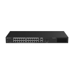 Switch L2, 24 x RJ45 1G PoE+, 2 x RJ45 1G, 2 x SFP 1G, Cloud Management - Ruijie Reyee RG-ES228GS-LP SafetyGuard Surveillance