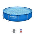 Piscină supraterană Bestway Steel Pro cu filtru, 366 x 76 cm