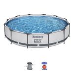 Piscină supraterană Bestway Steel Pro MAX 366x76 cm cu filtru