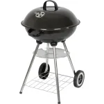 Gratar cu carbuni Strend Pro Servo BBQ, cu capac, 45x52,5x73,5 cm