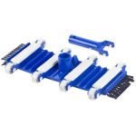 Cap aspirator manual flexibil pentru piscina Strend Pro, cu perii si roti