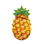 Saltea gonflabilă Bestway Ananas pentru apă, 174x96 cm
