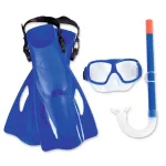 Set snorkeling copii Bestway Hydro-Swim cu masca, snorkel si labe