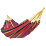 Hamac de grădină din bumbac multicolor, 240x160 cm, max. 200 kg