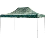 Cort pavilion pliabil Festival 45, 3x4,5 m, camuflaj, rezistent UV
