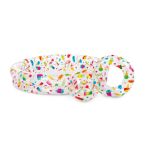 Piscină gonflabilă pentru copii Intex Just So Fruity, 122x25 cm, cu minge și colac