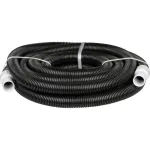 Furtun vacuum pentru piscină Strend Pro Pool, PE, 7,5 m, 32 mm, negru