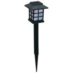 Lampă solară de grădină Strend Pro Alya, 38 cm, 1 LED, tip țăruș