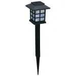 Lampă solară de grădină Strend Pro Alya, 38 cm, 1 LED, tip țăruș