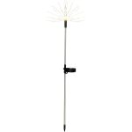 Lampă solară de grădină Strend Pro Garden Solita, 90 LED, 8x6x81 cm