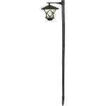 Lampa solara de gradina Strend Pro Garden Zia, 2 LED, 17x17x153 cm