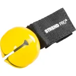 Clopotel anti-urs Strend Pro galben, cu prindere pentru rucsac