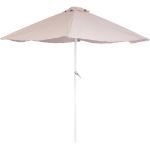 Umbrelă de grădină ZINA 230 cm, bej, structură din oțel