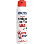 Spray repelent Bros impotriva tantarilor si capuselor, 90 ml