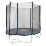 Trambulină Skipjump GS08 244 cm cu plasă exterioară și scară