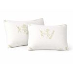 Set 2 perne Somnart Bamboo Memory Foam cu husă detașabilă, 50x70 cm