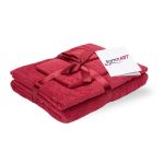 Set prosoape baie din bumbac Somnart 600 GSM, 3 piese, bordeaux