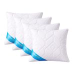 Set 4 perne Somnomed antimicrobiene, lavabile la 95°C, 70x70 cm