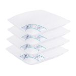 Set 4 perne matlasate Somnart HypoallergenicMed, microfibra 70x70, lavabile la 95°C