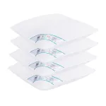 Set 4 perne matlasate Somnart HypoallergenicMed, microfibra 70x70, lavabile la 95°C