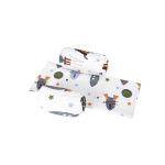 Suport de siguranta pentru bebelusi SomnArt cu paturica impermeabila Racheta