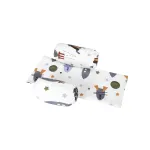 Suport de siguranta pentru bebelusi SomnArt cu paturica impermeabila Racheta