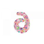 Husă suplimentară pentru pernă de corp dormit lateral, model Pisicuțe, 290x60 cm