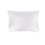 Pernă matlasată din microfibră satinată 50x70 cm, confort mediu