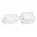 Set 4 perne hipoalergenice Somnart 50x70 si 70x70 cm, microfibra