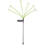 Lampa solara de gradina Strend Pro 72 cm, 6 LED, lumina calda