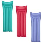 Saltea gonflabilă Bestway pentru apă, cu pernă, 183x69 cm, mix culori