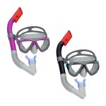 Set mască și snorkel Bestway Dominator pentru snorkeling, protecție UV