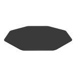 Prelată pentru piscină Bestway FlowClear 396 cm, cu prindere și drenaj