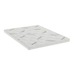 Topper saltea 140x200 cu memorie, antibacterian, husa detasabila